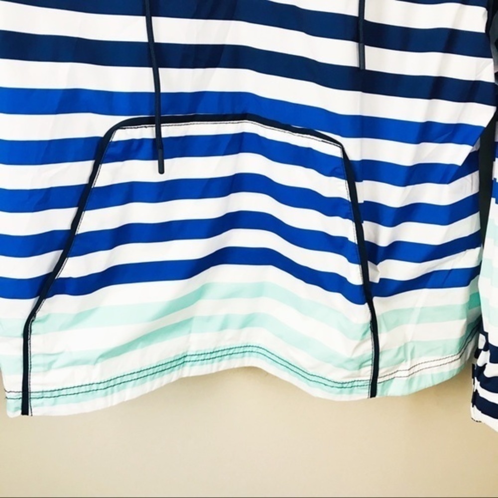 Hunter Target Stripe Windbreaker Pullover Hoodie - image 2